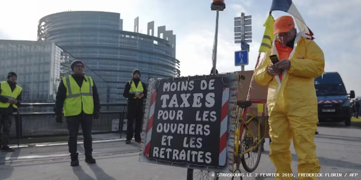 A Strasbourg, le 2 février 2019. Frédérick Florin / AFP - A Strasbourg, le 2 février 2019. Frédérick Florin / AFP Débat : À quoi sert l’État ?