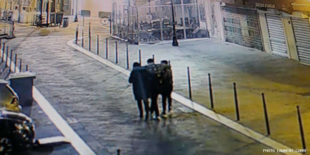 Dans les rues de Nice le 6 février, ville placée sous vidéosurveillance depuis 2010 par son maire, Christian Estrosi. (Photo Laurent Carré) - Photo Laurent Carré Choc techno-sécuritaire :